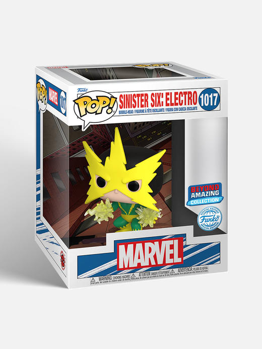 Funko POP Deluxe Marvel Sinister 6 Electro美漫 漫威英雄POP Deluxe邪恶六人组  电王手办 60906 商品图3