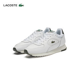Lacoste国鳄鱼男鞋时尚潮流通勤简约百搭运动鞋46SMA0012