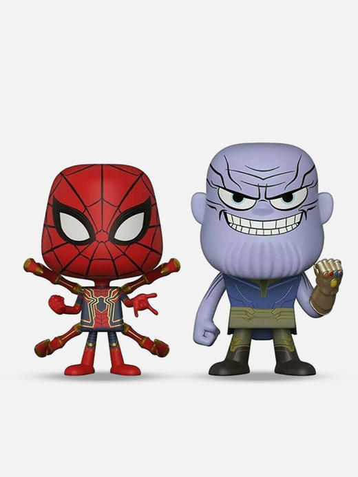 Funko POP VNYL Marvel Avengers Infinity War 漫威 复仇者联盟3无限战争灭霸和钢铁蜘蛛侠手办 30932 商品图2