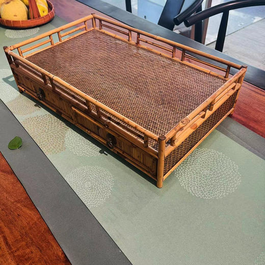 湘妃竹制承斋都承盘 商品图2