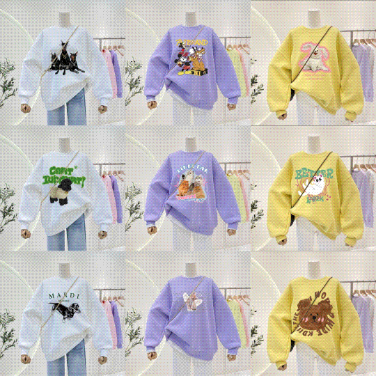 【秋冬必备！加绒加厚卫衣】新款年轻女装加绒加厚卫衣女秋冬圆领纯棉女卫衣，圆领设计展现迷人锁骨，纯棉面料柔软舒适，贴心呵护每一寸肌肤。ry