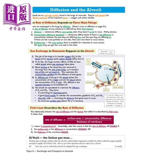 【中商原版】英国CGP New GCSE Biology Edexcel Revision Guide includes Online Edition, Videos & Quizzes 商品图4