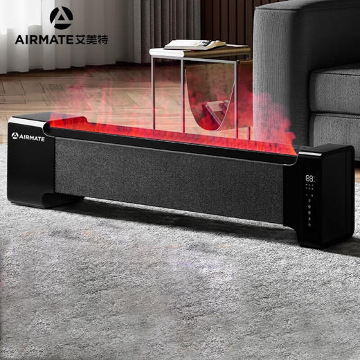 艾美特（AIRMATE）遥控暖炉仿真火焰加湿款 AIR8取暖器  BBJ 商品图0