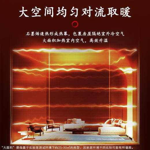 松下（Panasonic）踢脚线取暖器石墨烯家用节能恒温暖器大面积速热壁炉防水电暖气客厅大功率烤火 AK2231CW【新型石墨烯+雾化加湿+除菌除醛】 商品图2