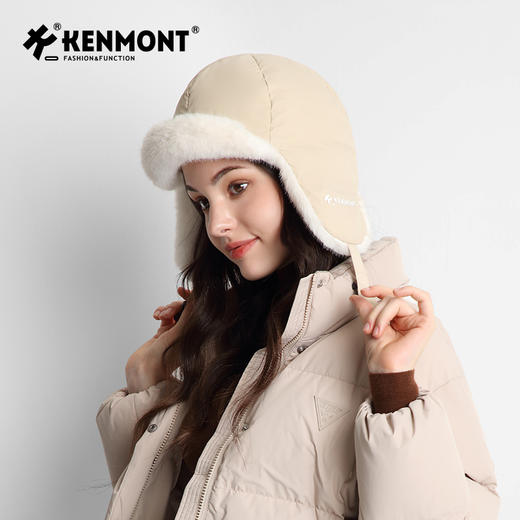 卡蒙女士 防水面料 羽绒雷锋帽KM-5241 商品图9