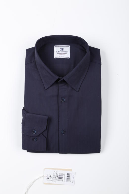 【专柜同款断码双层加厚】占姆士男士秋冬双层加厚衬衫中青年休闲修身秋冬保暖长衬 商品图4