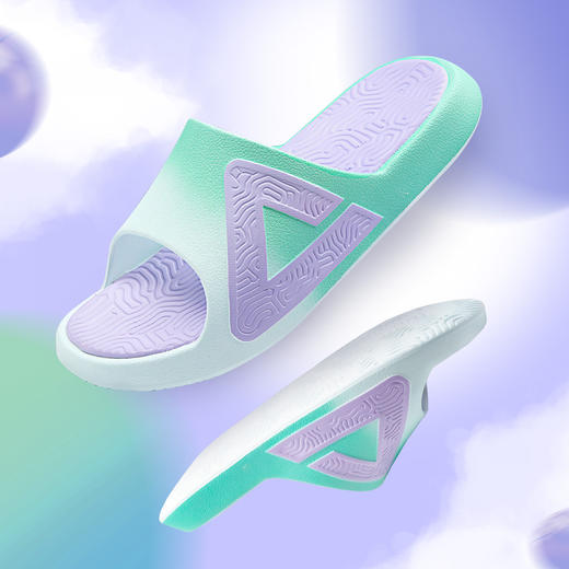 匹克【嘿凤梨态极拖鞋】厚底情侣款运动拖鞋外穿休闲舒适凉拖鞋ET34937L/ET34938L 商品图4