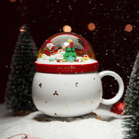 水晶球圣诞马克杯