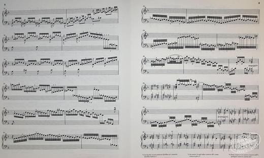 【中商原版】亨乐原版 巴赫 D小调半音阶幻想曲与赋格 BWV903 903a 钢琴独奏带指法 Bach Chromatic Fantasy and Fugue d minor HN163 进口艺术 商品图4