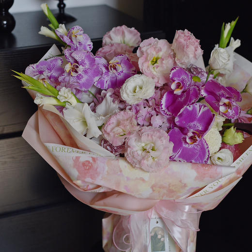 《宝藏》藏宝图蝴蝶兰高级感优雅气质花束 商品图7