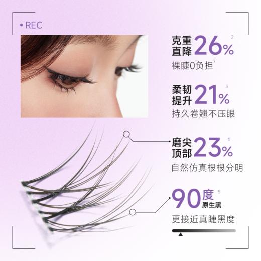【首创羽感氧气睫】everbab 羽感假睫毛 商品图2