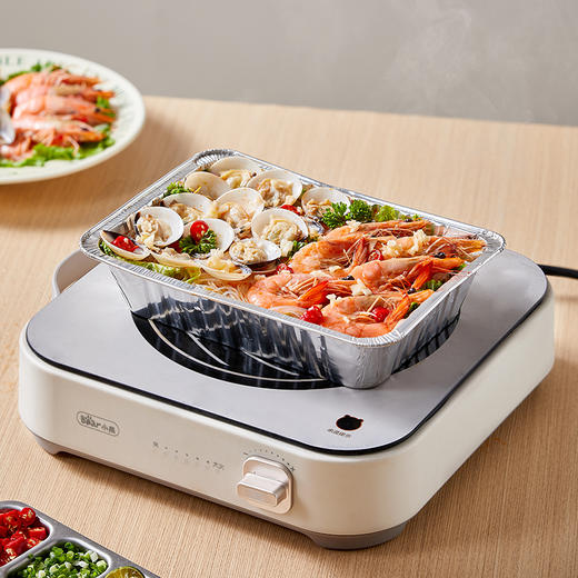 【小程序】小熊电陶炉 DTL-D22R1 暖灰 电子式 主机 炒菜+煎烙+火锅+煲汤 商品图10