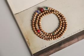 JSNM0118°四季欢喜金丝楠木手串0.6*108粒