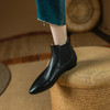 纯色简约，尖头超软真皮短靴PS2131 商品缩略图4
