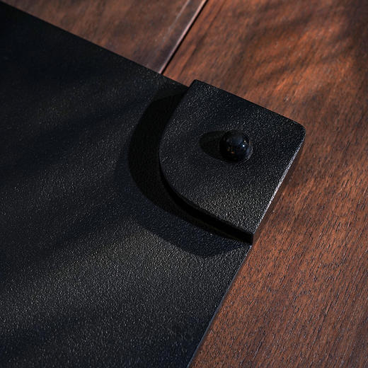 陆羽 汉风茶盘乌金石茶盘家用简约石头大茶台抛光现代石材轻奢茶具  尺寸70*25cm 商品图7