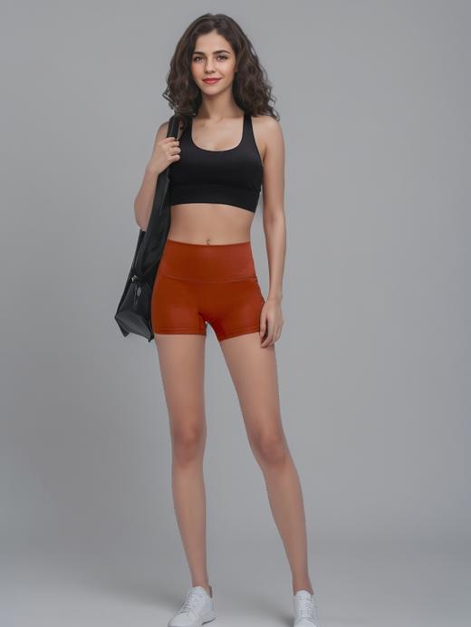 哈瓦塔新款舒适二分裤瑜伽短裤H320160 商品图1