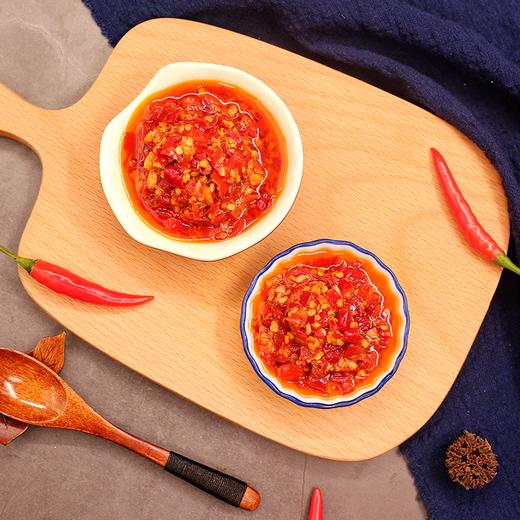 坛坛乡蒜香朝天椒280g瓶装剁辣椒酱湖南特产拌面蒜蓉豉香拌饭辣酱 商品图4