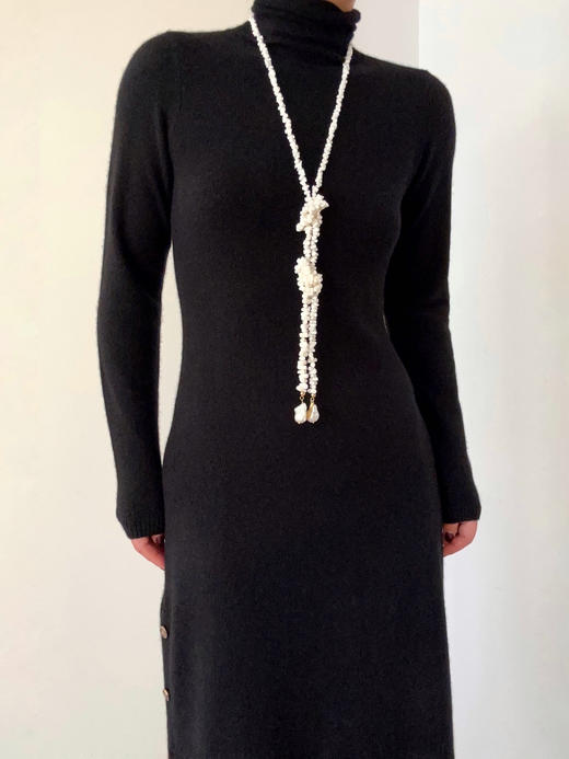 CG｜Turtleneck longsleeves Cashmere Dress [羊绒高领长袖连衣裙] 商品图8