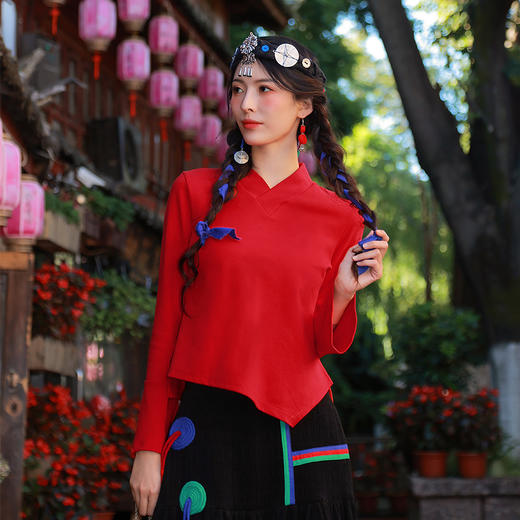 初秋推荐款 |  虹霓不规则剪裁上衣 | 现货加急发 商品图1