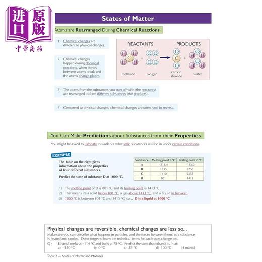 【中商原版】New GCSE Chemistry Edexcel Complete Revision & Practice incl. Online Edition Videos&Quizze 商品图3