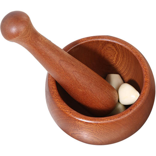 百货世界-原森太乌檀木整木捣蒜器（象印专柜） 商品图0