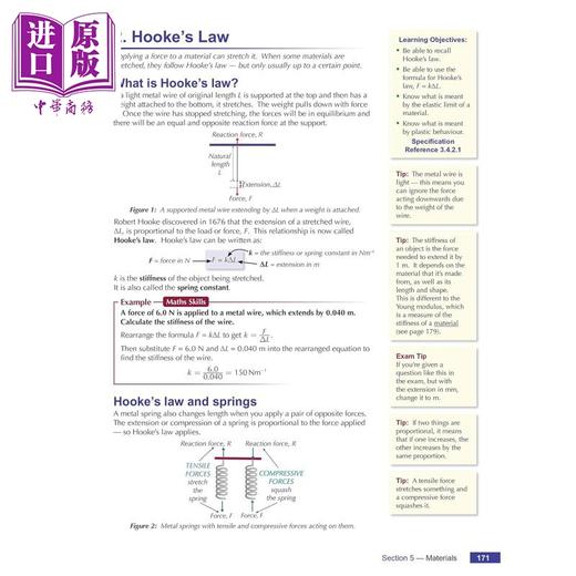 【中商原版】英国CGP A-Level Physics for AQA: Year 1 & AS Student Book with Online Edition 商品图4