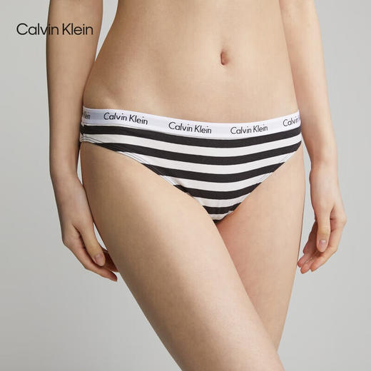 CKU女士新年提花腰边棉质性感比基尼内裤 D1618D 商品图11