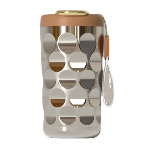 「星愿随行杯！触控显温」菱形保温咖啡杯陶瓷内胆不锈钢温保温杯随行杯颜值智能测温水杯餐饮用具 商品图4