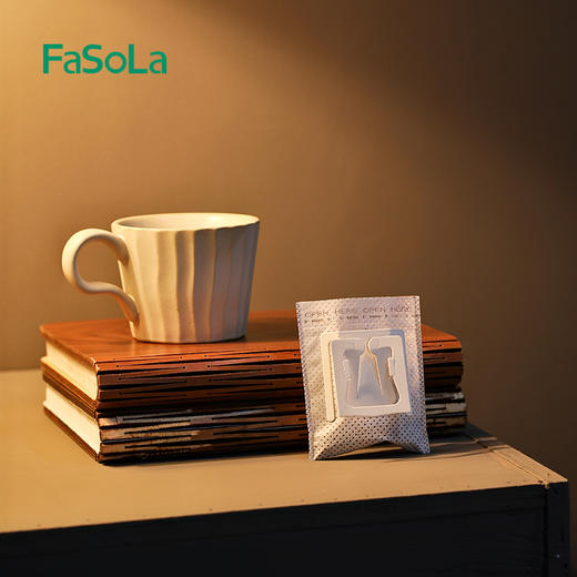 FaSoLa挂耳滤纸咖啡滤纸手冲咖啡粉过滤纸过滤器滤网漏斗一次性挂耳滤袋 商品图7