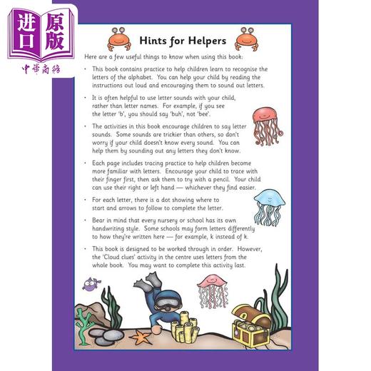 预售 【中商原版】英国原版CGP教辅 New ABC Activity Book for Ages 3-5 learning the alphabet 新 3-5 岁 ABC 活动书 学习字母表 商品图3