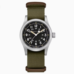 汉米尔顿 Hamilton 卡其野战系列手动上链机械表 H69439931