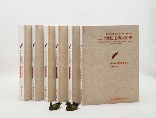 《二十世纪中西文论史》，小16开，精装全6册 商品图3