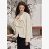 西遇新中式国风编织外套女秋冬新款设计感V领古典盘扣夹克D2432641 商品缩略图0