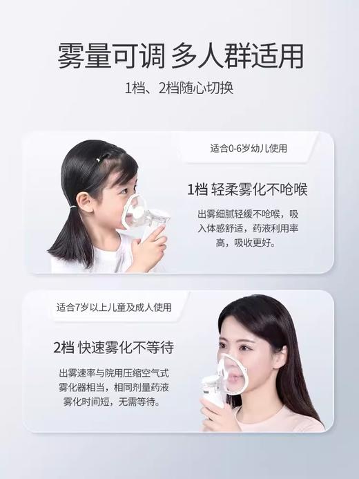 鱼跃手持雾化器M105 便携儿童医用雾化仪 商品图2