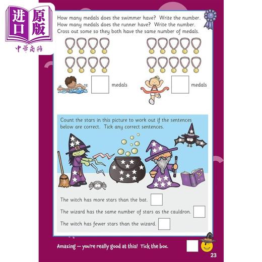 【中商原版】英国原版CGP教辅 New English Activity Book for Ages 3-4 Preschool 新版 3-4 岁英语活动书（学前班） 商品图3