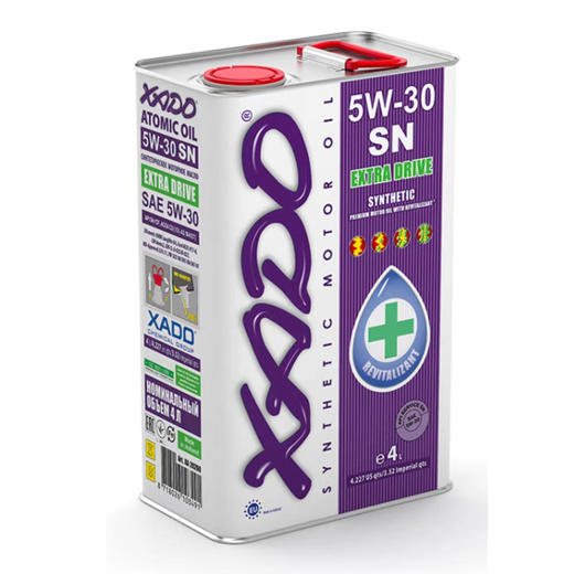 【发动机修复】哈多XADO原子态全合成机油/荷兰原装/5W-30/途乐保养配件/ 商品图2