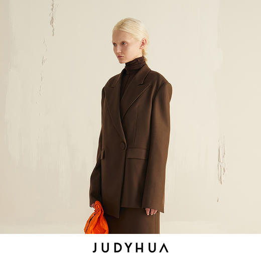 JUDYHUA Oversized不对称设计西装 商品图1