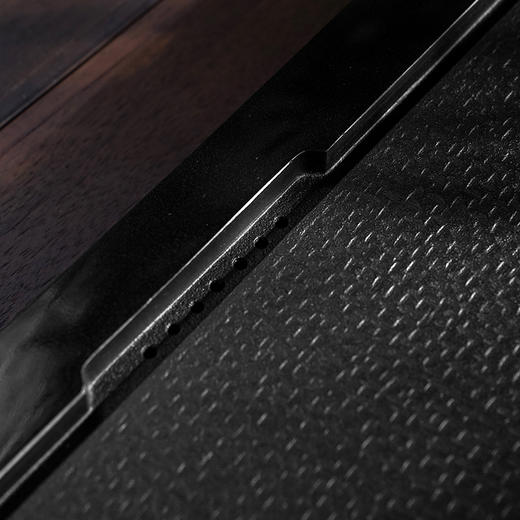 陆羽 汉风茶盘乌金石茶盘家用简约石头大茶台抛光现代石材轻奢茶具  尺寸70*25cm 商品图2