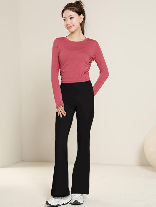 哈瓦塔加绒加厚秋冬微喇裤H321165 商品图8