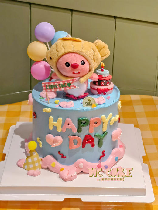 loopy鲷鱼烧玩具裱花蛋糕 商品图1