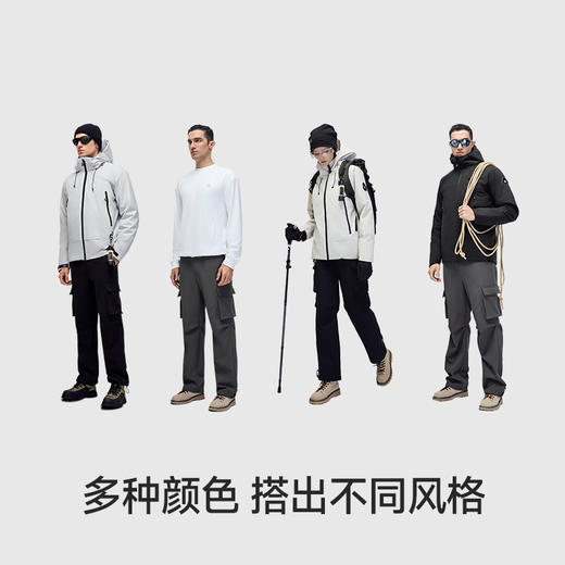 素湃气凝胶抗寒保暖疏水休闲裤防暴雨 商品图1