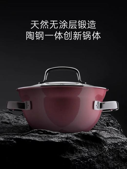 【6F】WMF 德国原装进口奈彩米多用碗锅( 红 黄  蔷薇粉  星空银）（下单备注颜色） 商品图1