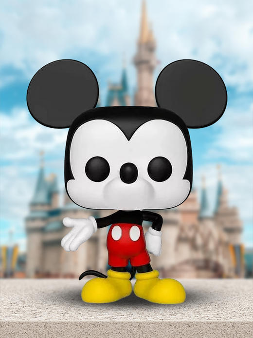 Funko POP Disney Mickey Mouse  10" Mickey Color 迪士尼 米奇老鼠10英寸米奇  彩色限定款手办 42047 商品图1