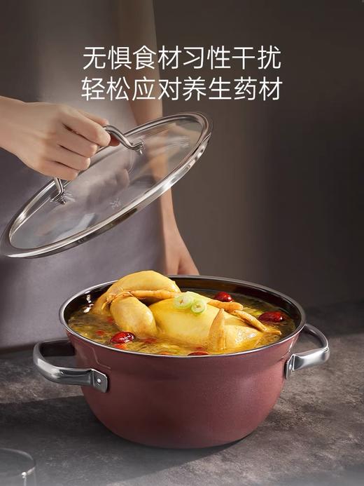 【6F】WMF 德国原装进口奈彩米多用碗锅( 红 黄  蔷薇粉  星空银）（下单备注颜色） 商品图5