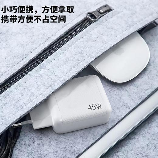 45W氮化镓充电器 折叠插脚美规充电头 TYPE-C口快充头手机充电器 商品图1