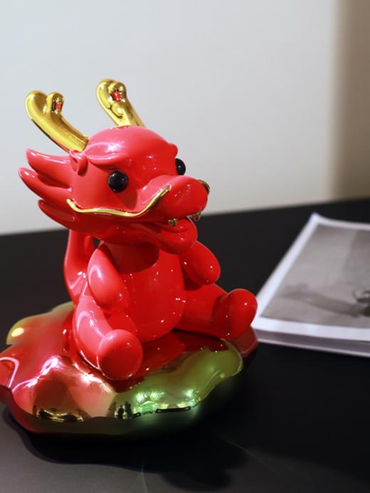 RODEO ART原创潮流艺术雕塑 FUFU龙（祥云版） 商品图1