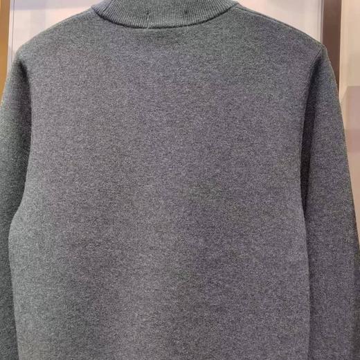 南3恒源祥服饰灰色黑条纹羊毛衫 商品图1