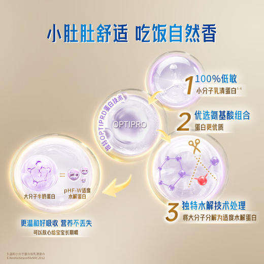雀巢（Nestle）能恩全护适度水解低敏6HMO益生菌婴幼儿奶粉4段(3岁以上)800g 商品图2