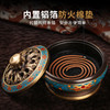 《珐琅彩香炉》铜炉 景泰蓝工艺 商品缩略图2