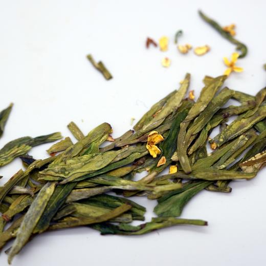 吃茶去龙井茶花茶治愈系列季节限定款桂花龙井茉莉龙井花茶口粮茶50g/罐 商品图2